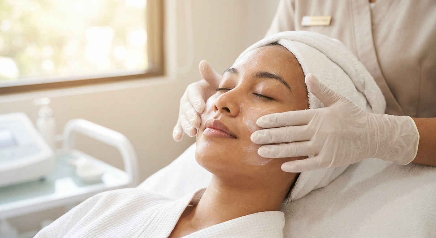 Facial treatment premium di Oriskin Bogor